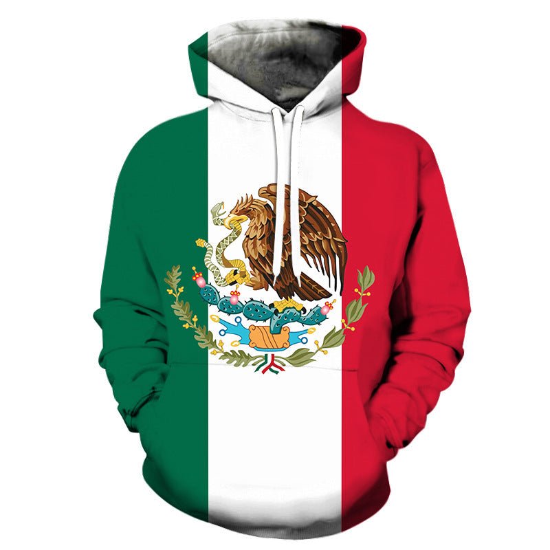 Men's Sweater Mexican 3D Printed Hoodie - Ramm Clothing Ink
