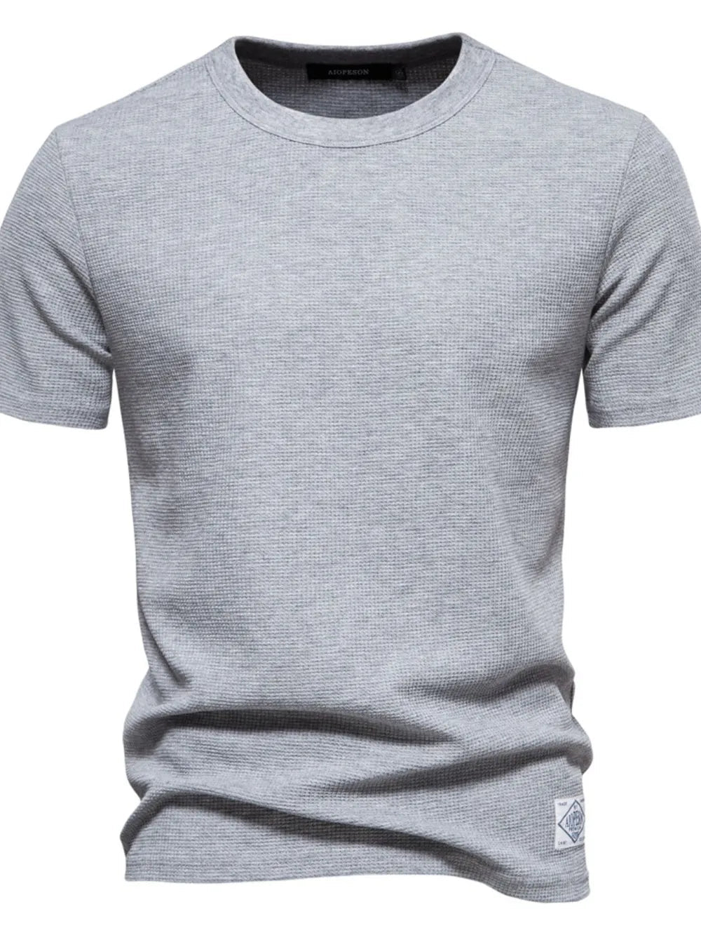 Men's Waffle-Knit Short Sleeve