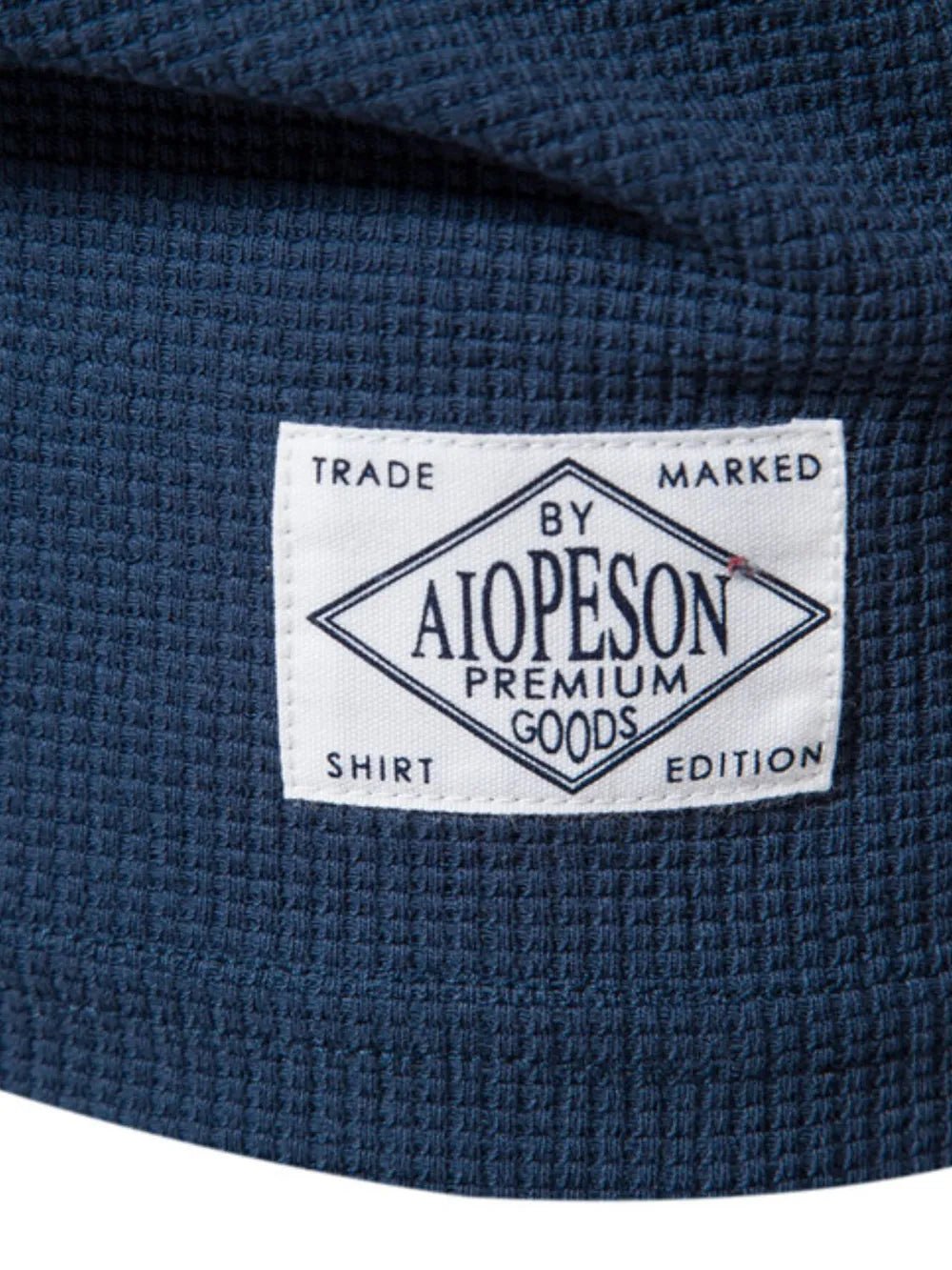 Men's Waffle-Knit Short Sleeve