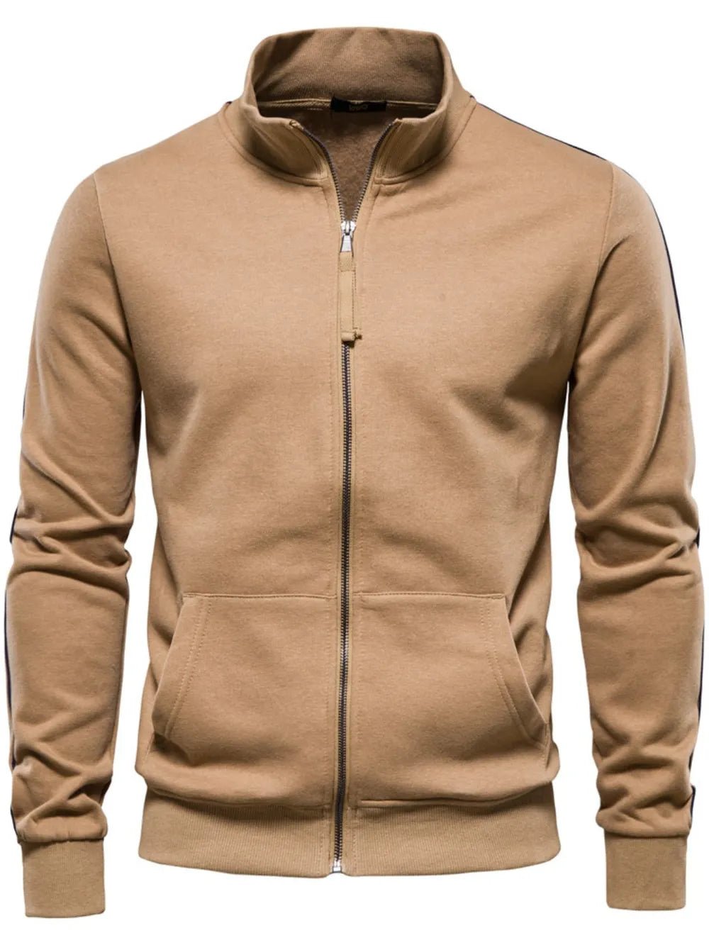 Men's Zip Up Long Sleeve Sweatshirt - Ramm Clothing Ink