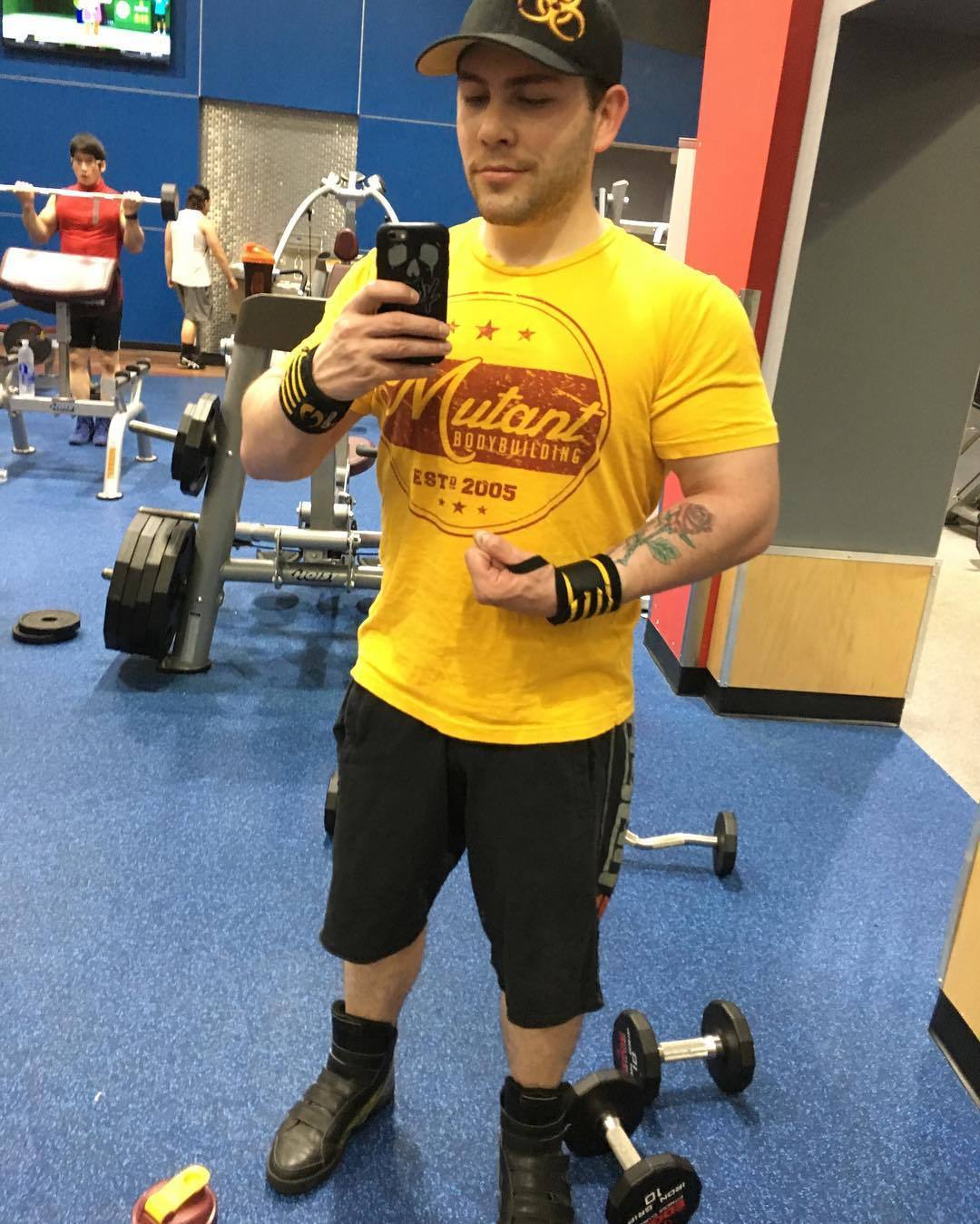 New Short Sleeve Clothing Tight T-shirt Mens Gyms Fitness - Ramm Clothing Ink