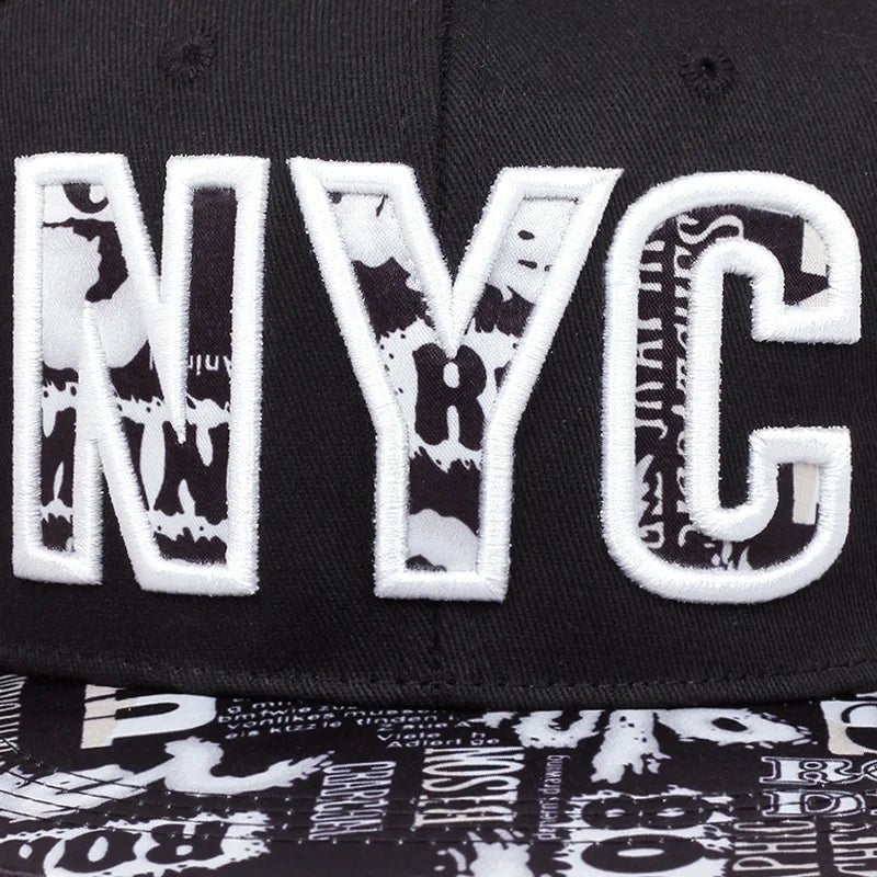 NYC Flat billed hat - Ramm Clothing Ink