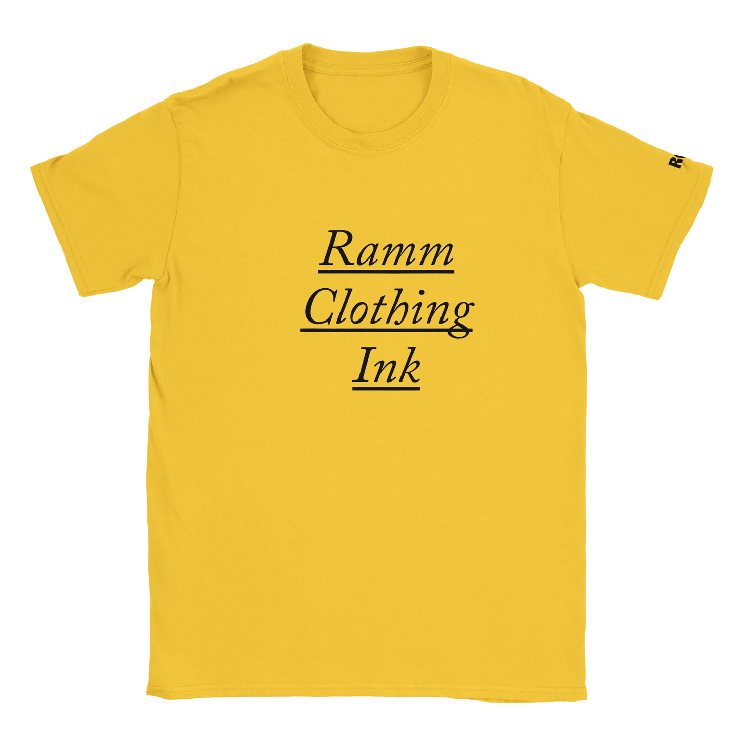 Original RCI Crew Neck T-Shirt - Ramm Clothing Ink