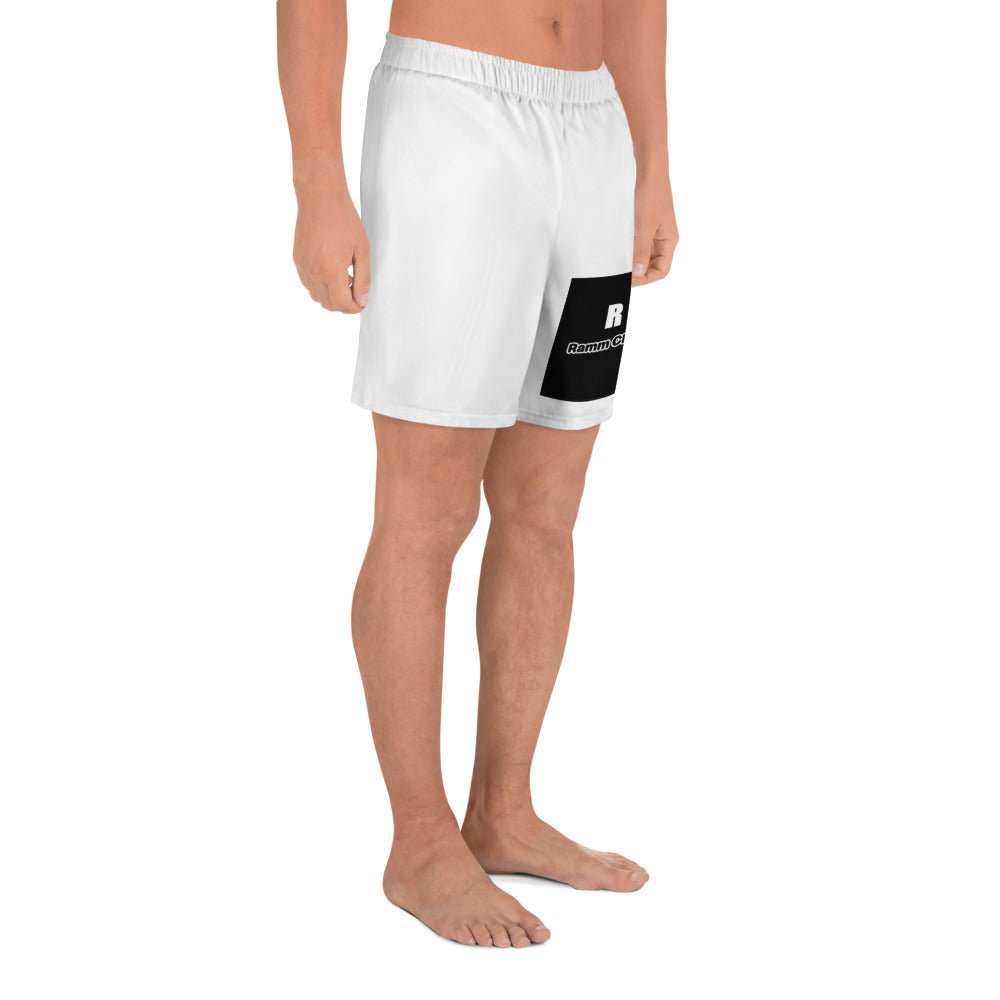RCI white athletic shorts - Ramm Clothing Ink
