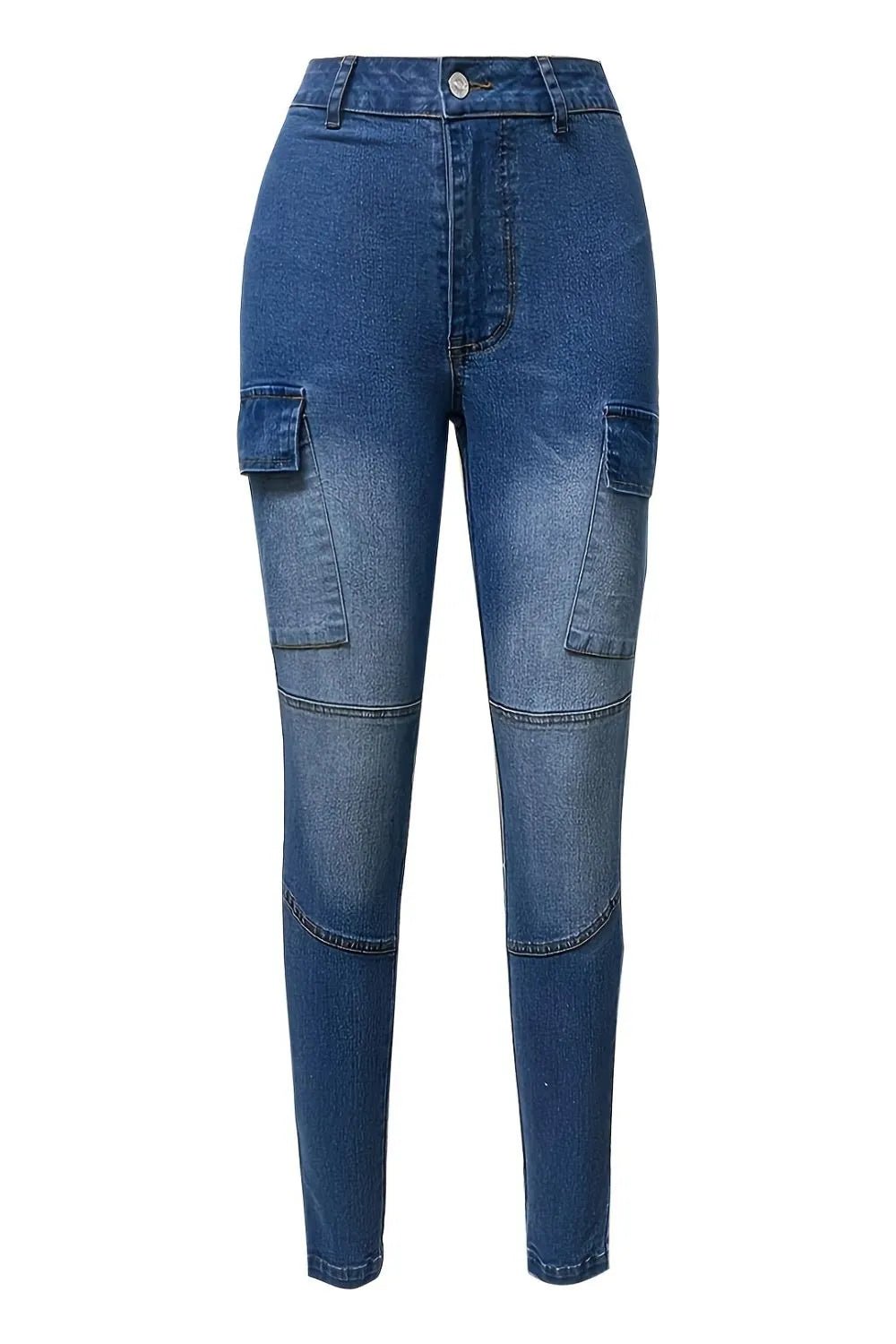 Skinny Jeans with Pockets - Ramm Clothing Ink