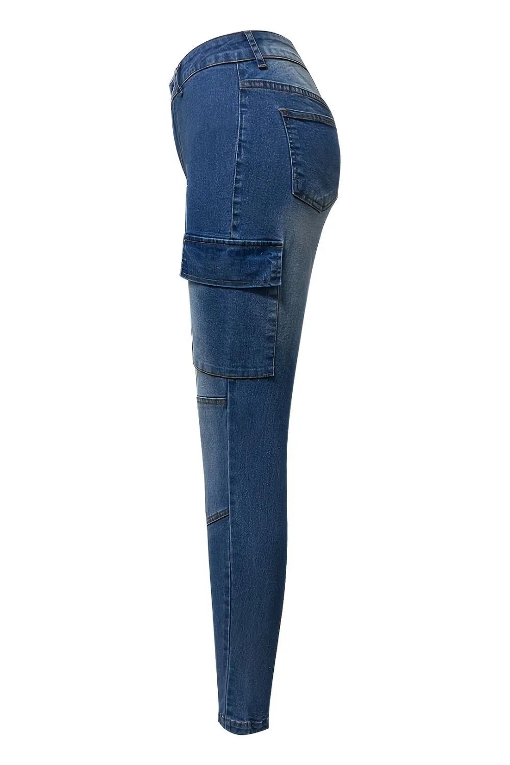 Skinny Jeans with Pockets - Ramm Clothing Ink