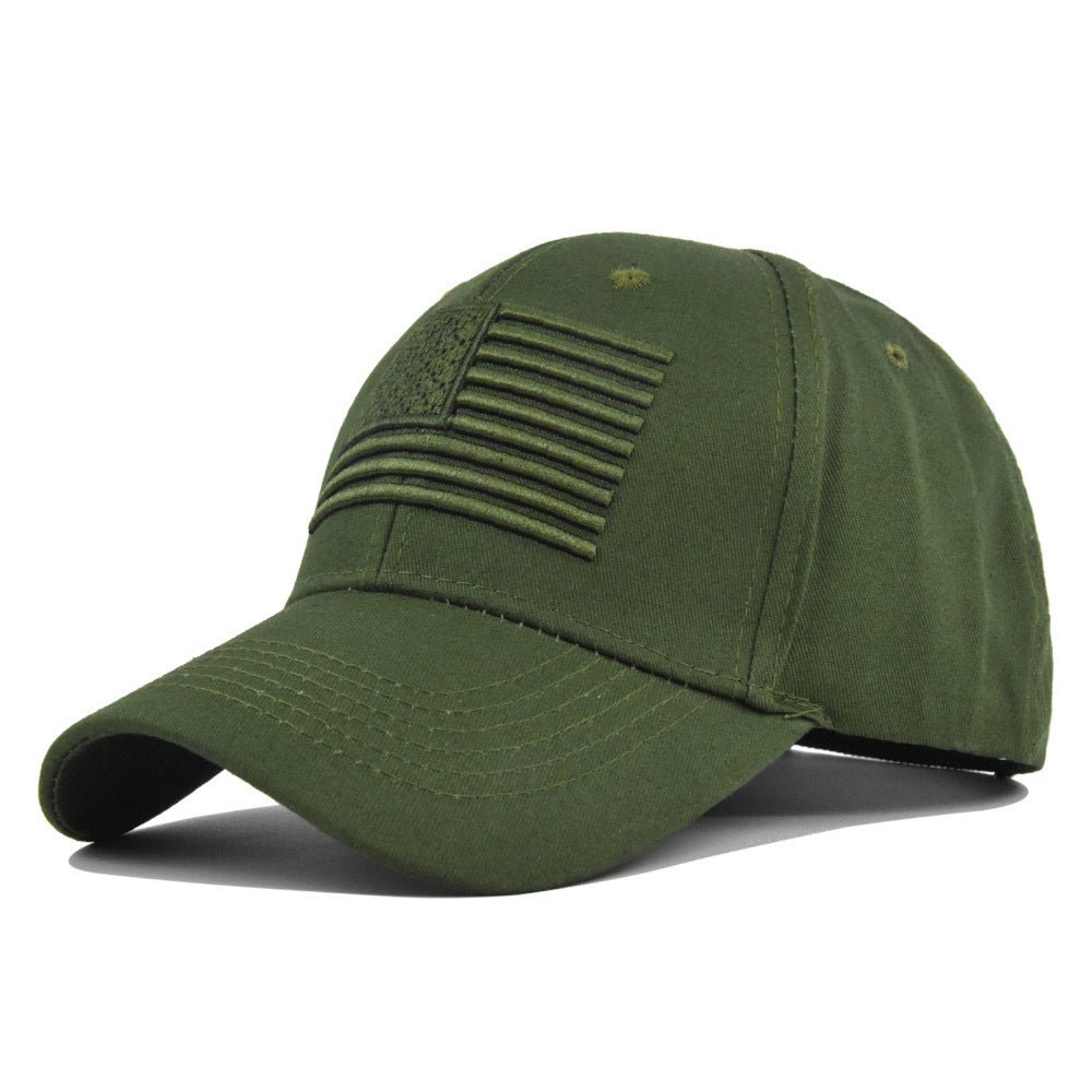 Stereo Embroidered Peaked Cap Hard Top Men's And Women's Hats Sun Hat - Ramm Clothing Ink