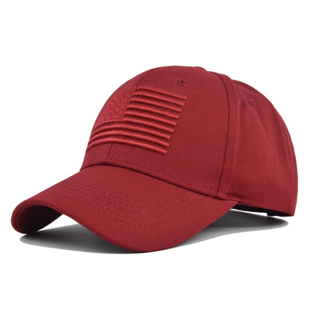 Stereo Embroidered Peaked Cap Hard Top Men's And Women's Hats Sun Hat - Ramm Clothing Ink