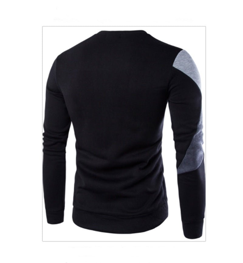Sweaters Men New Fashion Printed Casual O - Neck Slim Cotton Knitted Mens Sweaters Pullovers Men Brand Clothing - Ramm Clothing Ink