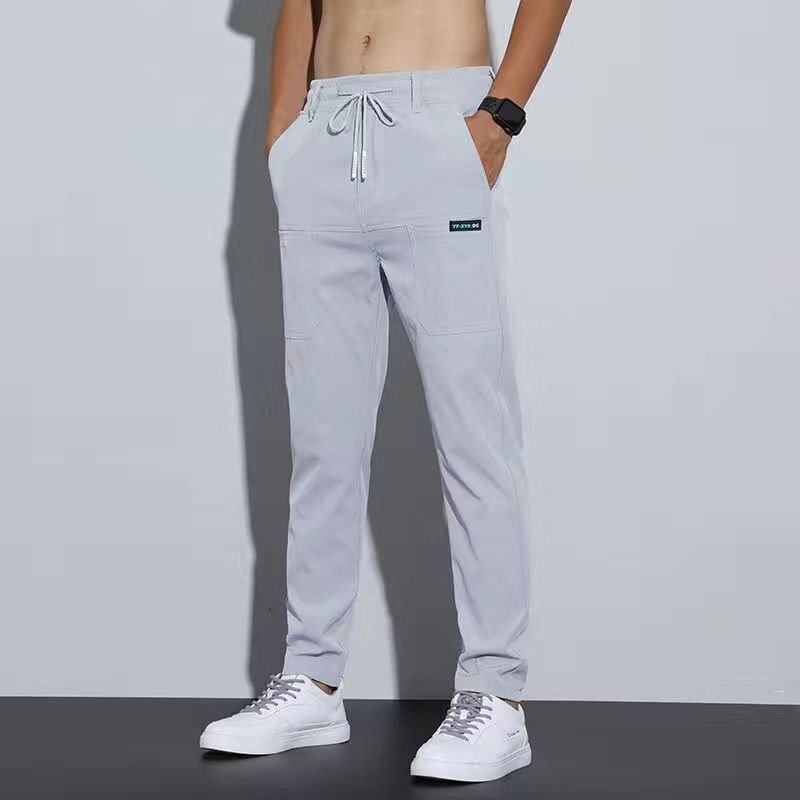 Thin ice silk pants for men - Ramm Clothing Ink