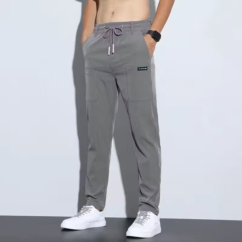 Thin ice silk pants for men - Ramm Clothing Ink