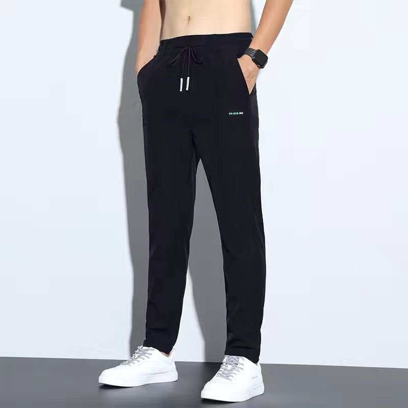 Thin ice silk pants for men - Ramm Clothing Ink