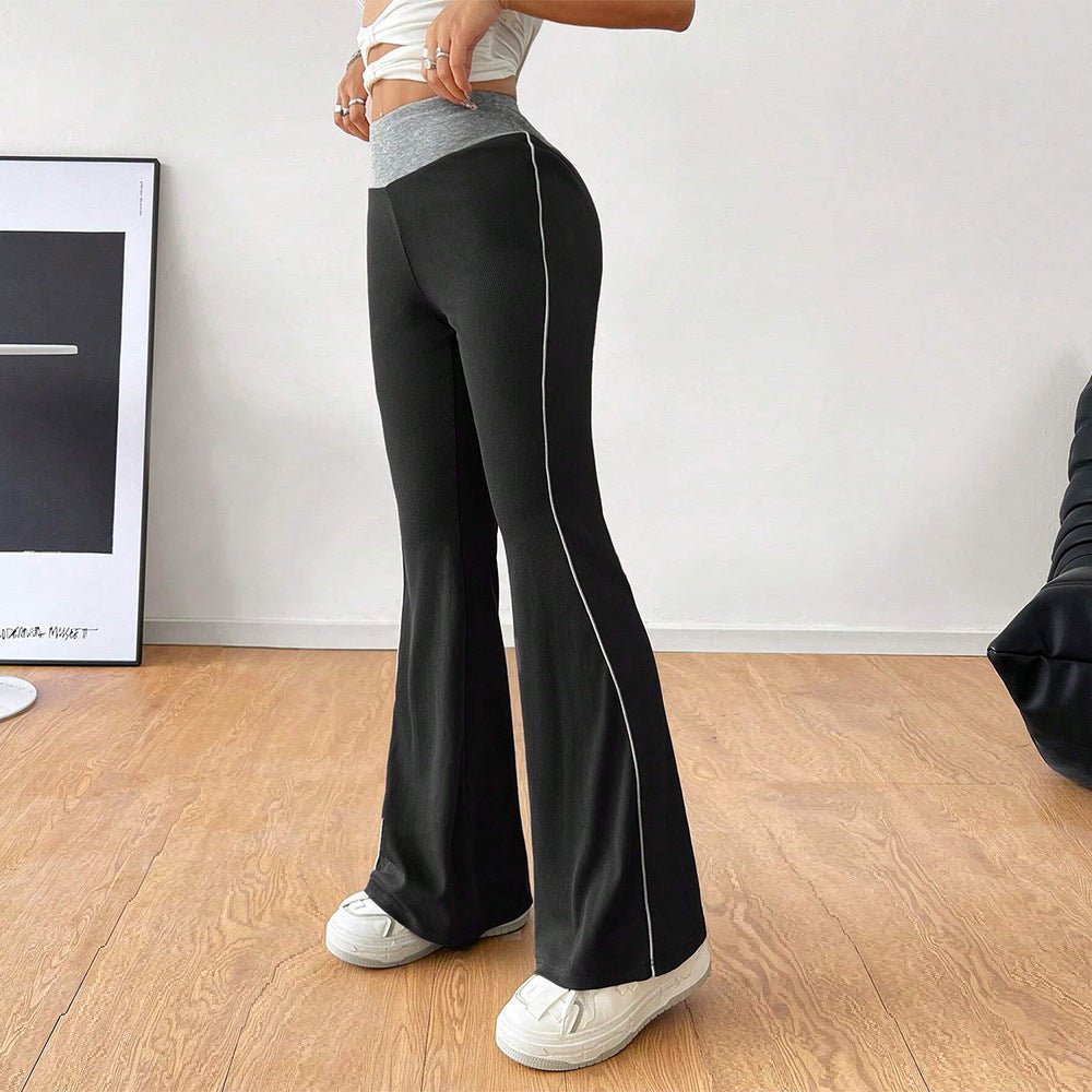 Women's versatile commuting tight casual pants - Ramm Clothing Ink