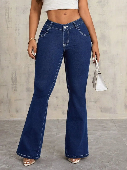 Blue Jeans with Pockets - Ramm Clothing Ink