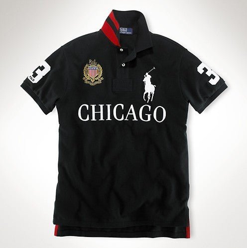 Chicago men's polo - Ramm Clothing Ink