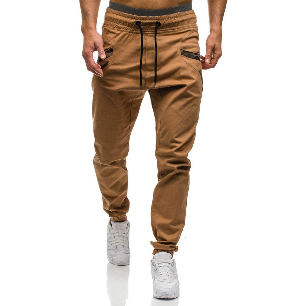 Fashion Men Gyms Pure color Joggers - Ramm Clothing Ink
