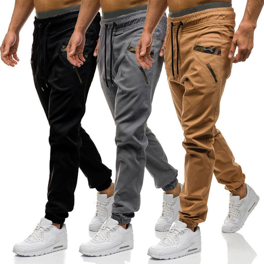 Fashion Men Gyms Pure color Joggers - Ramm Clothing Ink