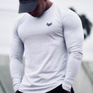 Loose And Quick Drying Sports Men's Long Sleeved Shirt - Ramm Clothing Ink