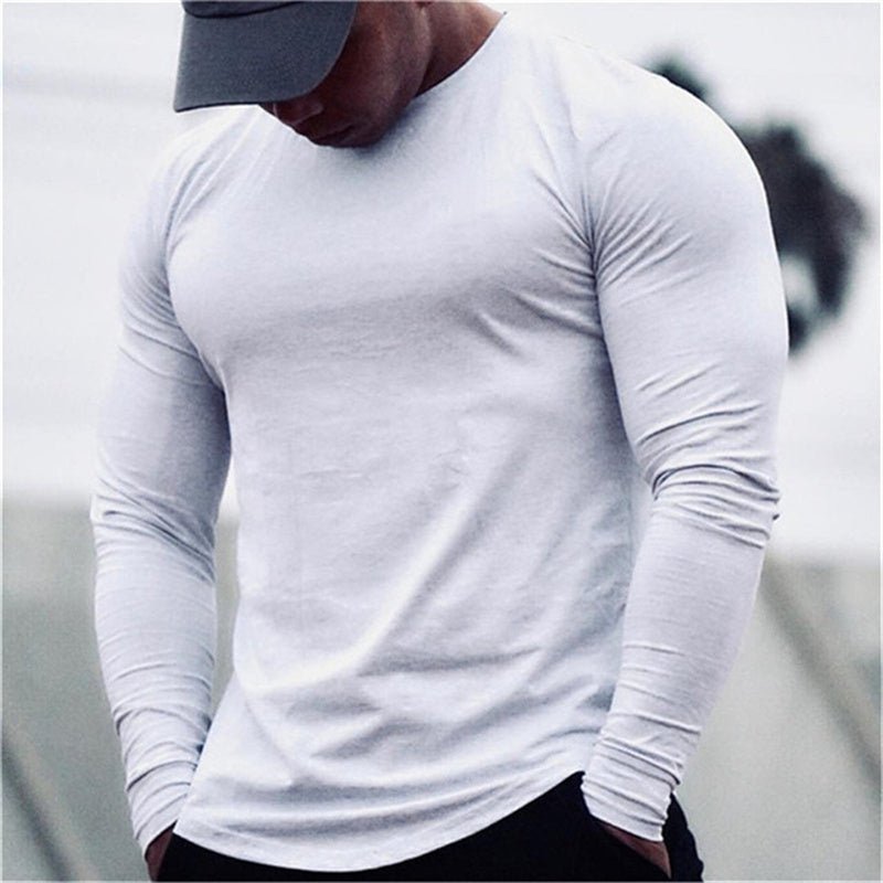 Loose And Quick Drying Sports Men's Long Sleeved Shirt - Ramm Clothing Ink