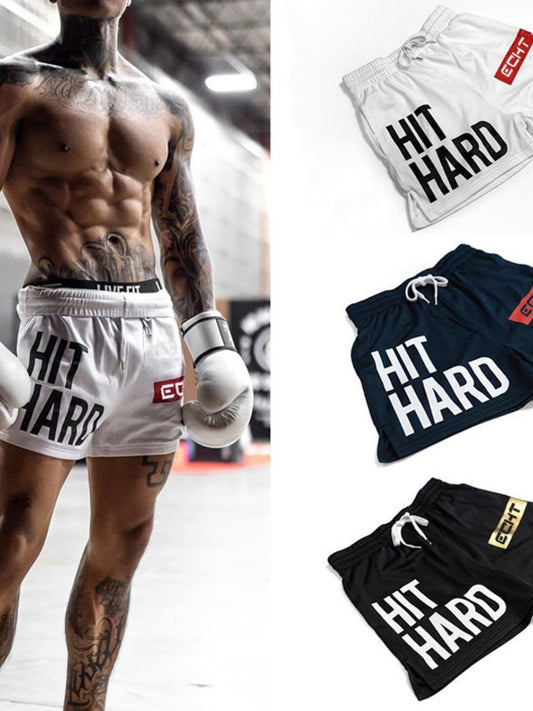 Men's Drawstring Breathable Active Shorts - Ramm Clothing Ink