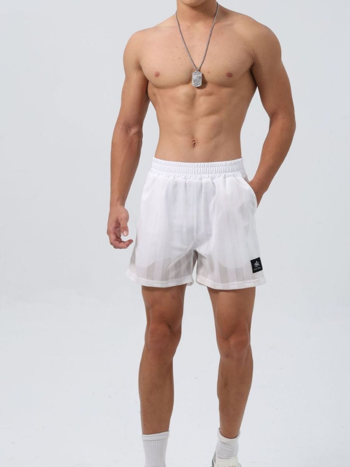 Men's Elastic Waist Shorts - Ramm Clothing Ink