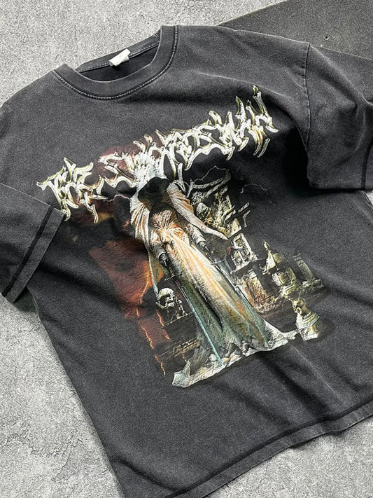 Men's Graphic Half Sleeve T-Shirt - Ramm Clothing Ink