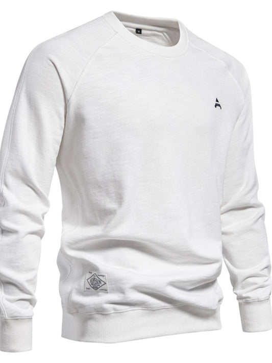 Men's Round Neck Long Sleeve Sweatshirt - Ramm Clothing Ink