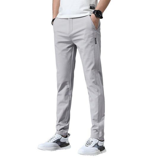 Men's summer ice silk casual pants - Ramm Clothing Ink