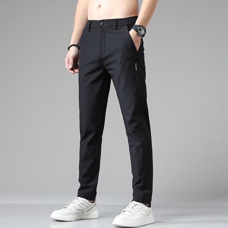 Men's summer ice silk casual pants - Ramm Clothing Ink