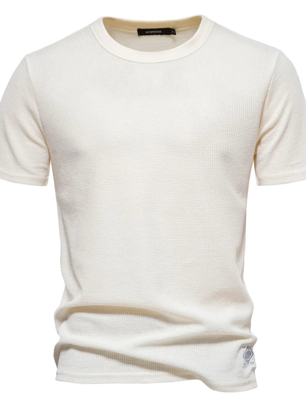 Men's Waffle-Knit Short Sleeve