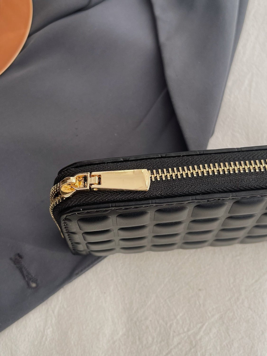 PU Leather Solid Color Wallet - Ramm Clothing Ink