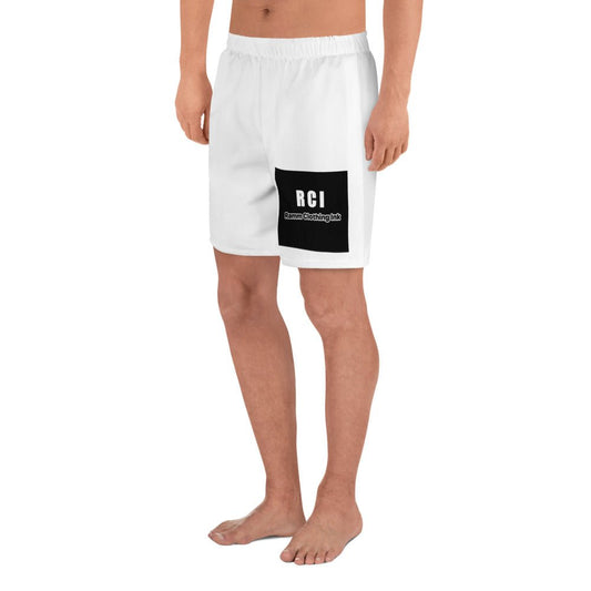 RCI white athletic shorts - Ramm Clothing Ink