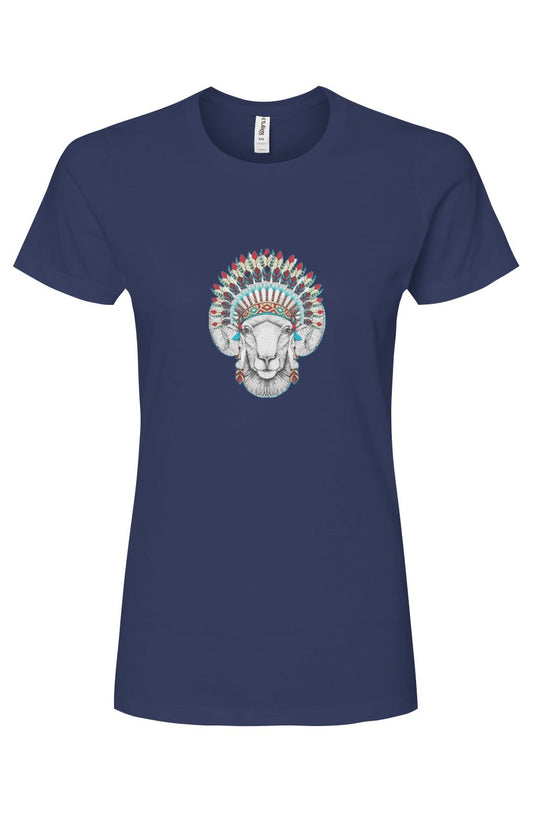 Women’s tribal Ram RCI T-Shirt - Ramm Clothing Ink